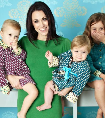 Emily Evans with Family