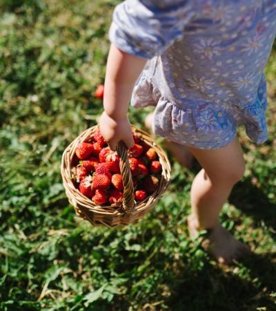 children eating healthily
