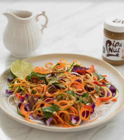 rainbow raw pad thai