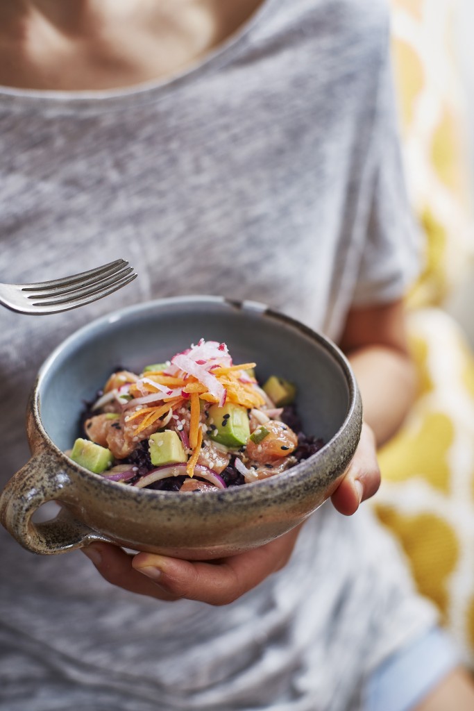 salmon poke bowl