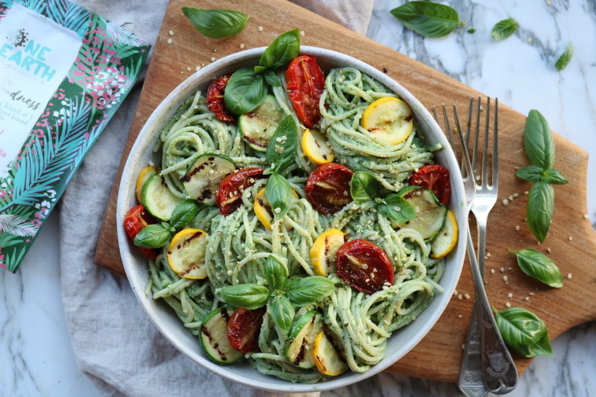 Macadamia Pesto Pasta