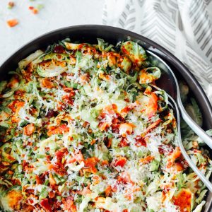 Kimchi Brussels sprouts