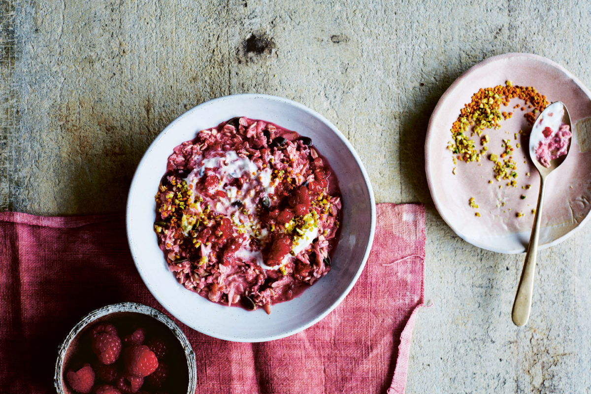 raspberry bircher