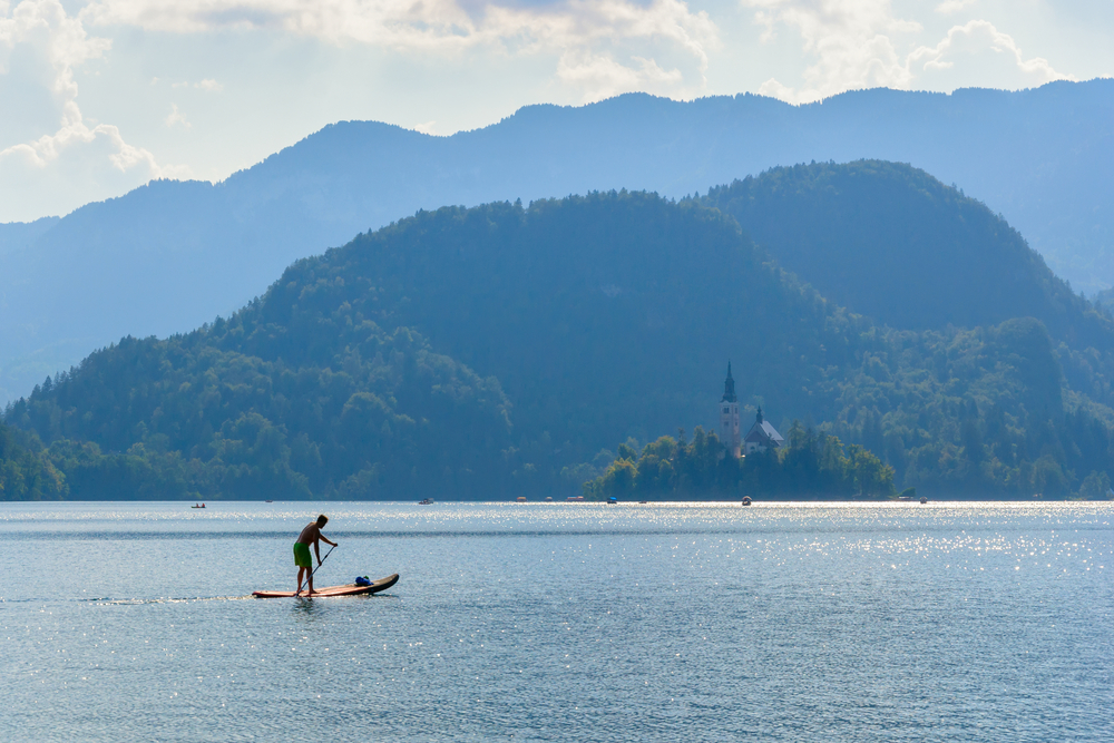 Lake Bled Stand Up Paddle Board