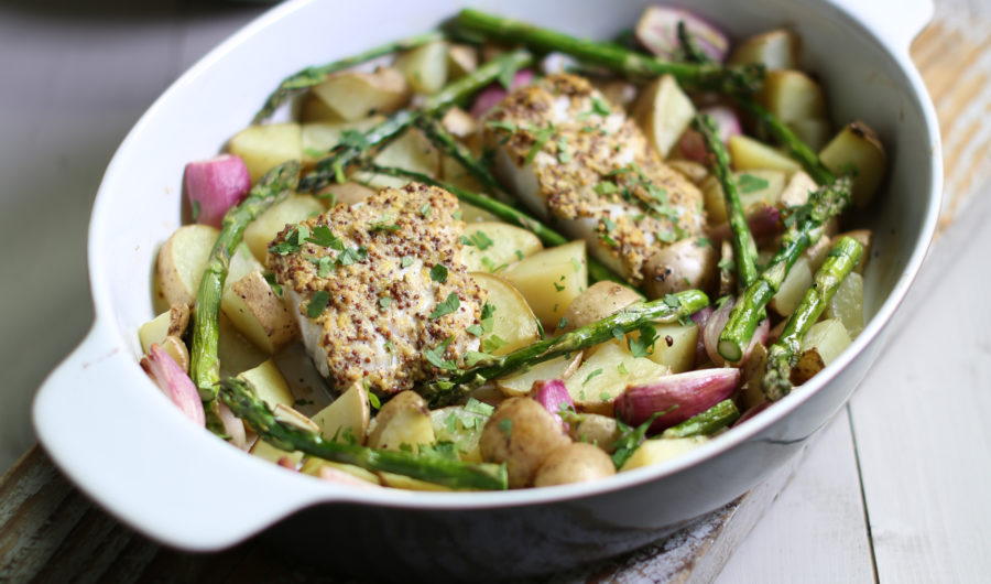 Seasonal Recipe - Cod & Asparagus One Pan Roast