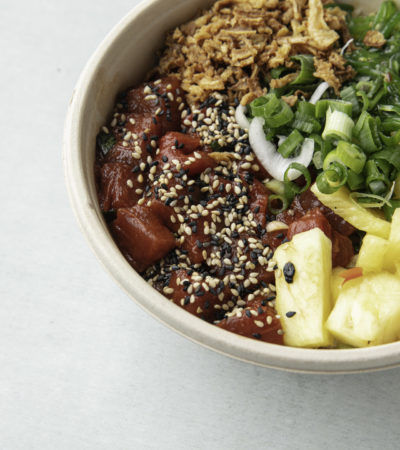 Island Poké Launch Vegan Poké Bowl