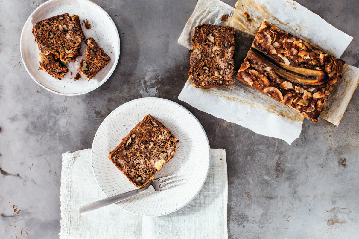 Banana, Fig & Courgette Loaf 1