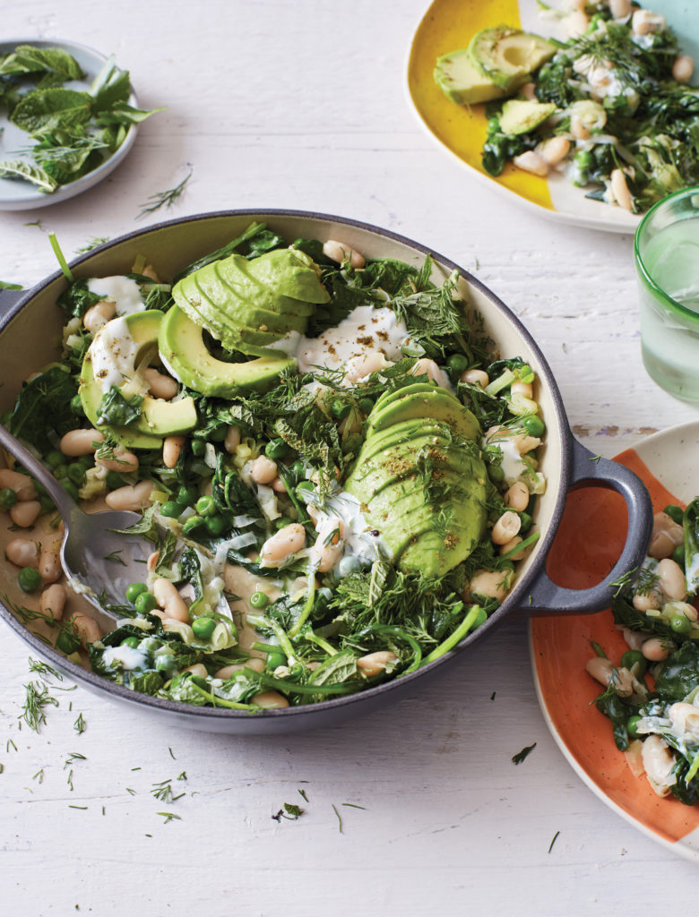 Vegan Green Shakshuka