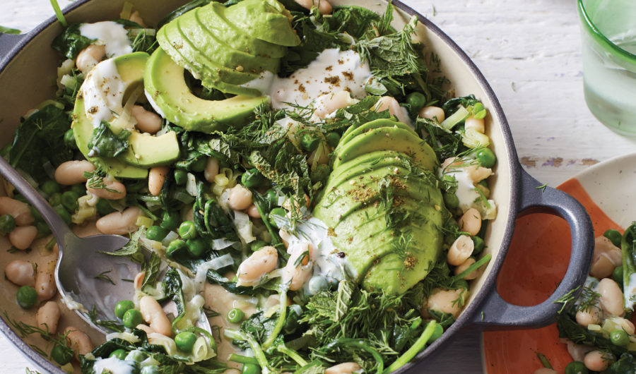 Vegan Green Shakshuka