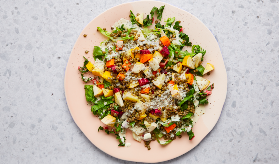 A Quick, Gut-Boosting Summer Salad Recipe