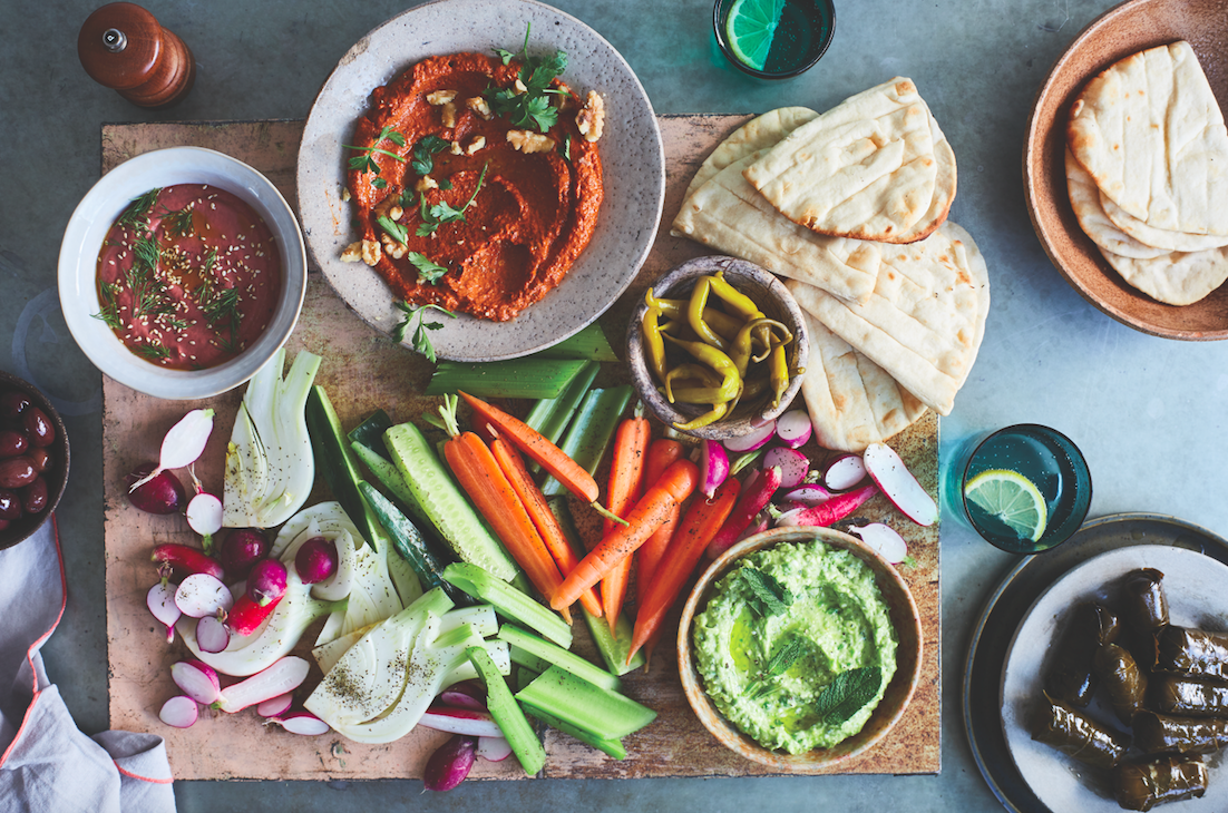 Vegan Mezze Platter