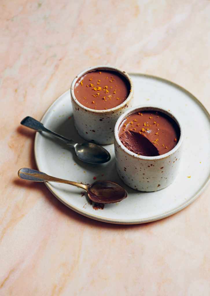 Vegan Chocolate Orange Mousse