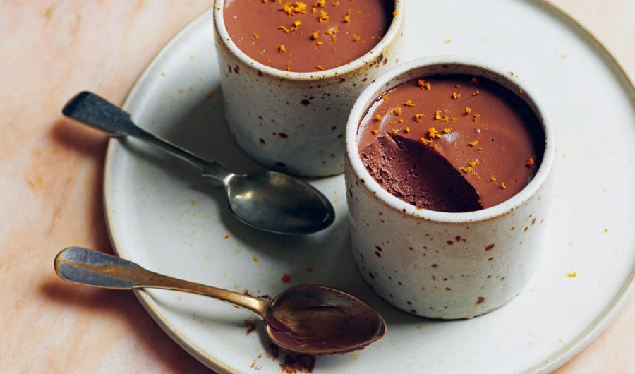 Vegan Chocolate Orange Mousse