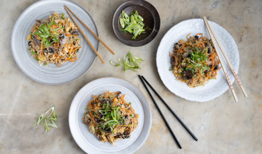 Miso Mushroom Fried Rice