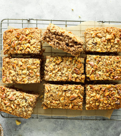 Walnut and Banana Breakfast Traybake