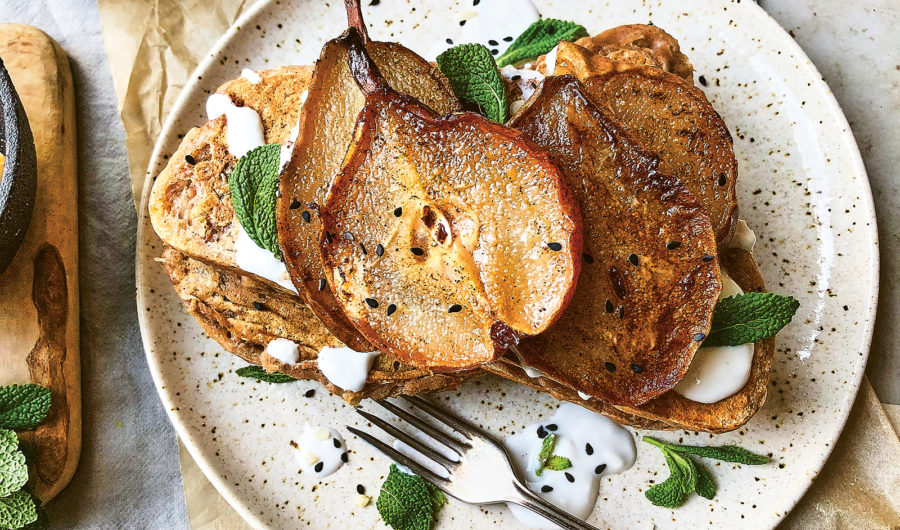 Caramelised Pear French Toast