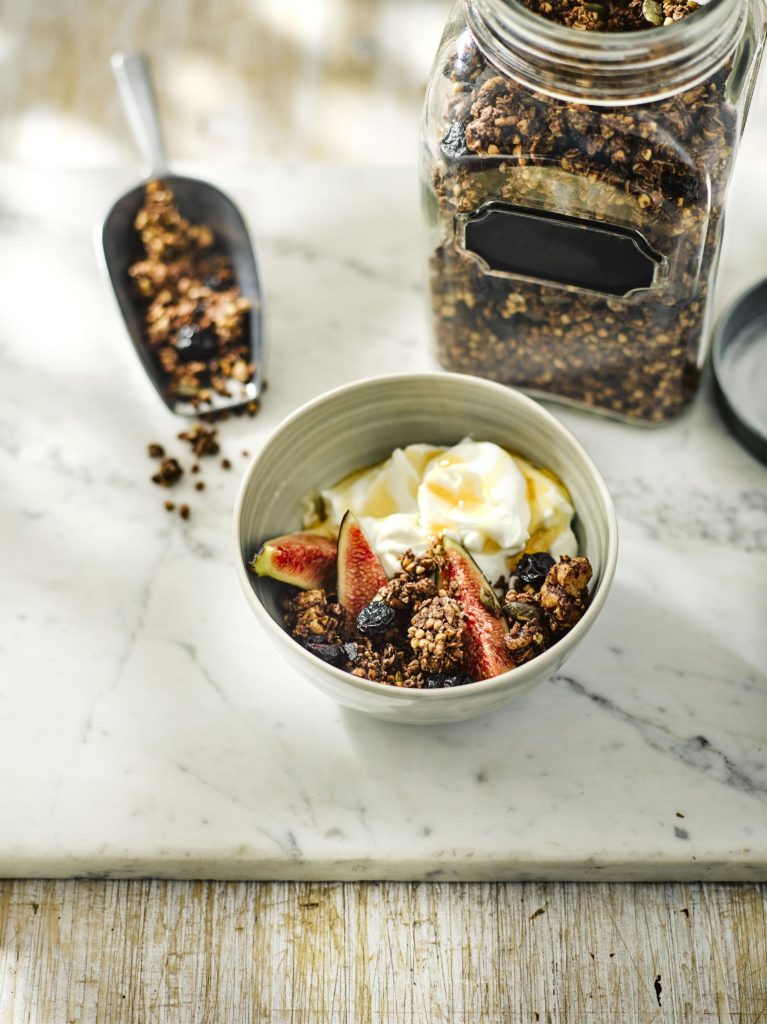 Buckwheat, Sour Cherry and California Walnut Granola