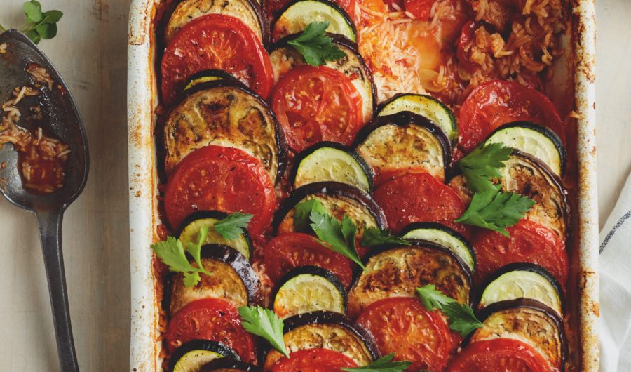Baked Ratatouille Rice