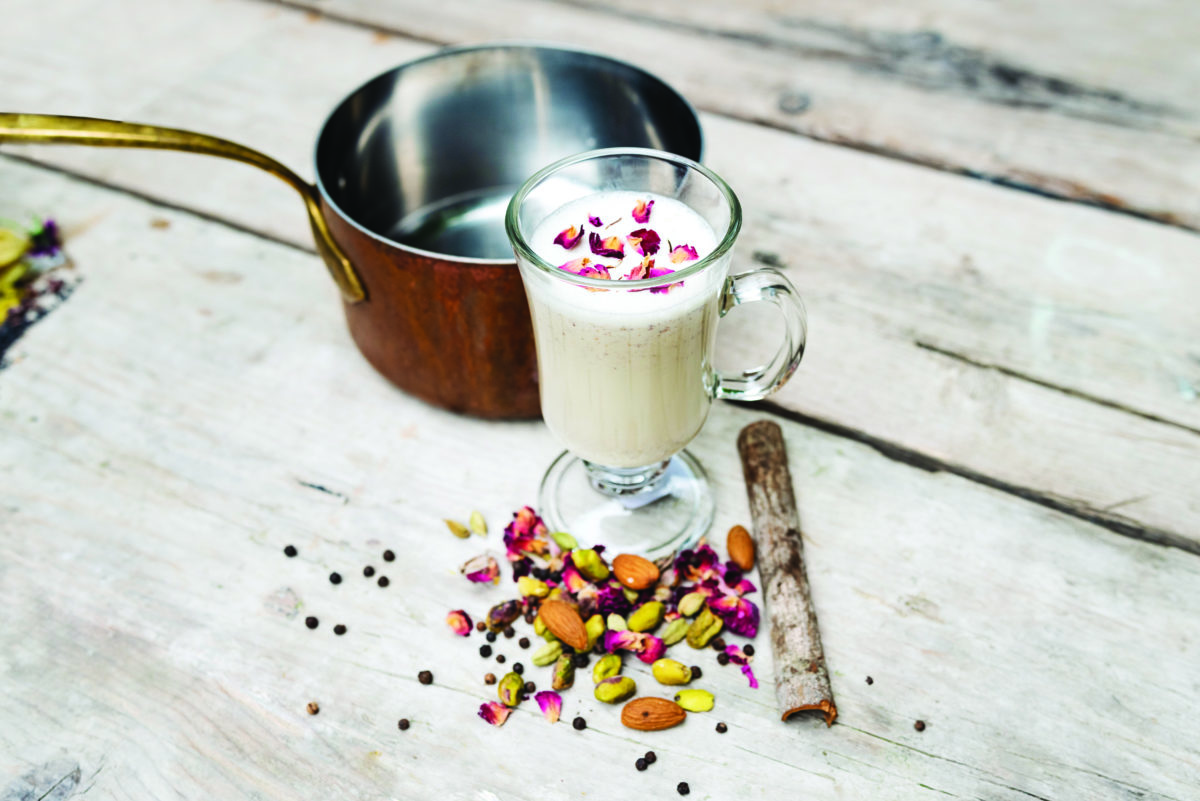 chia spiced tiger nut milk