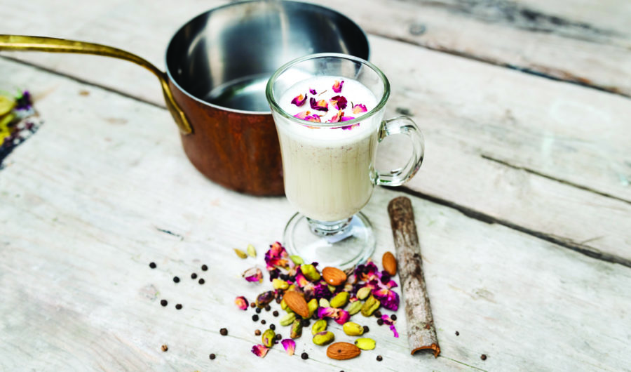 chia spiced tiger nut milk
