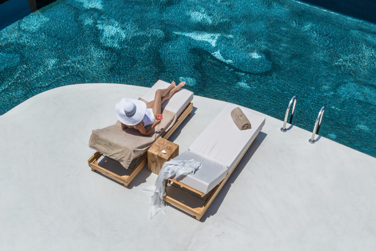 A Serene & Luxe Wellness Resort In Santorini
