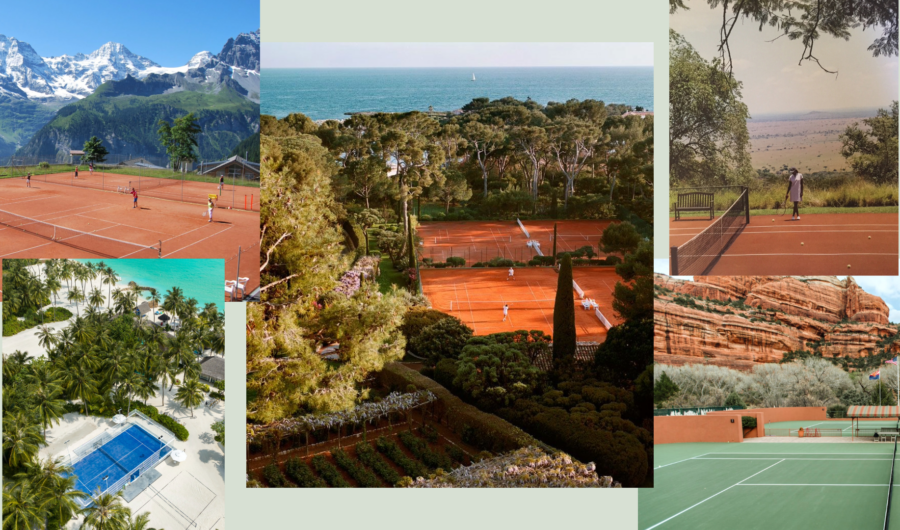 Get In The Wimbledon Spirit With The World's Most Spectacular Tennis Courts