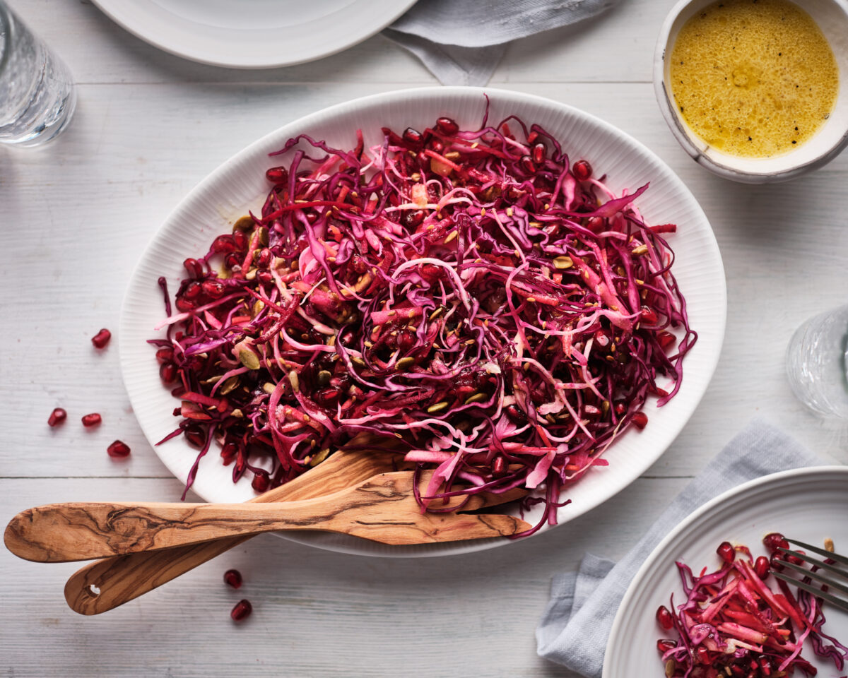 Pomegranate Slaw