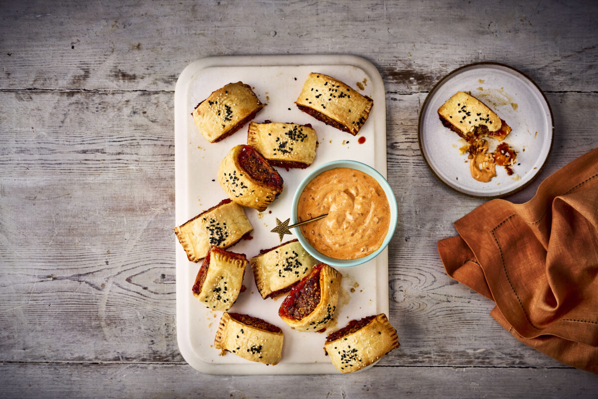 Spiced Plant-Based Sausage Rolls