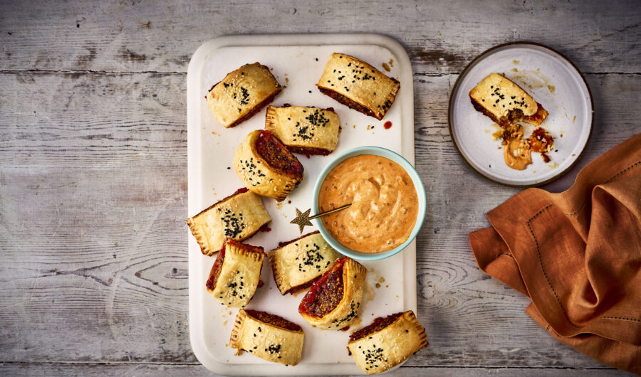 Spiced Plant-Based Sausage Rolls