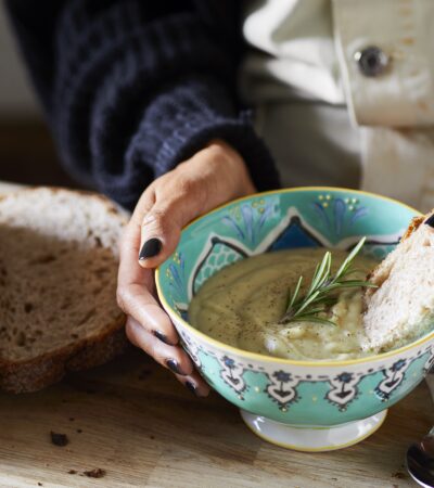 Butter Leek + Potato Soup