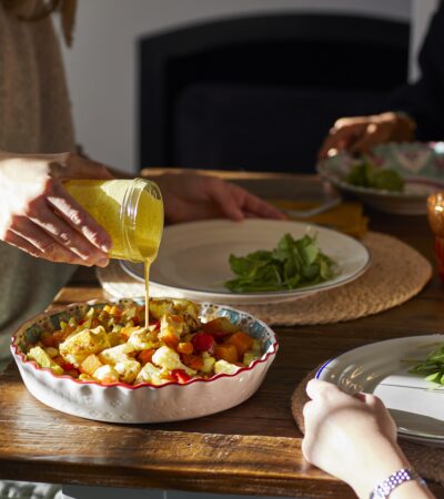 Cauli & Squash Traybake