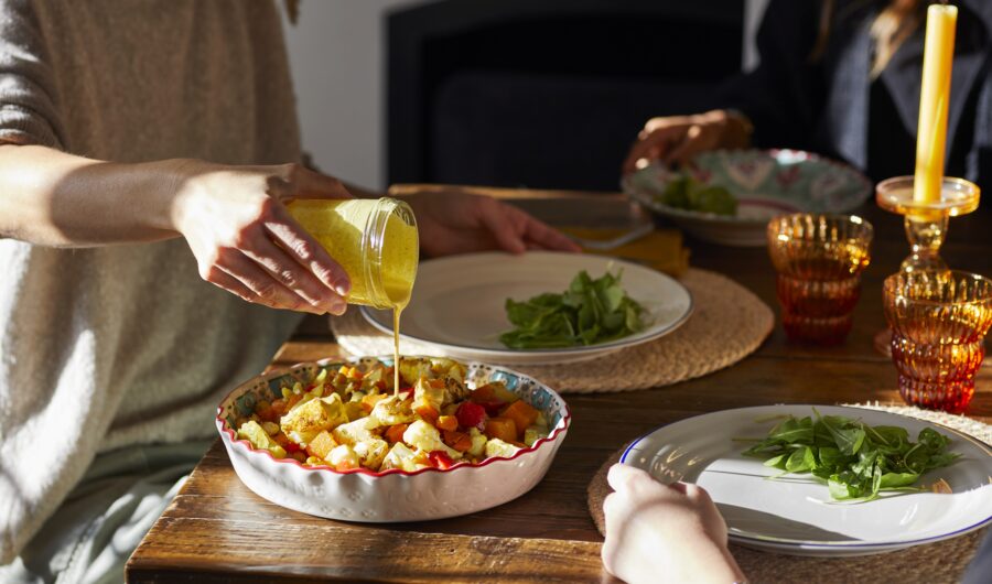 Cauli & Squash Traybake