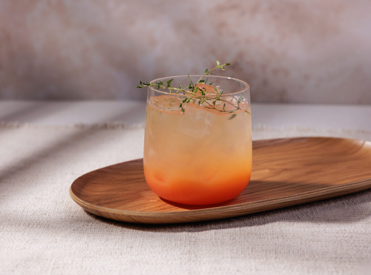MOCKTAIL RECIPE Grapefruit & Thyme fizz