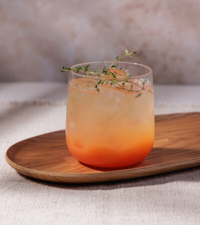 MOCKTAIL RECIPE Grapefruit & Thyme fizz
