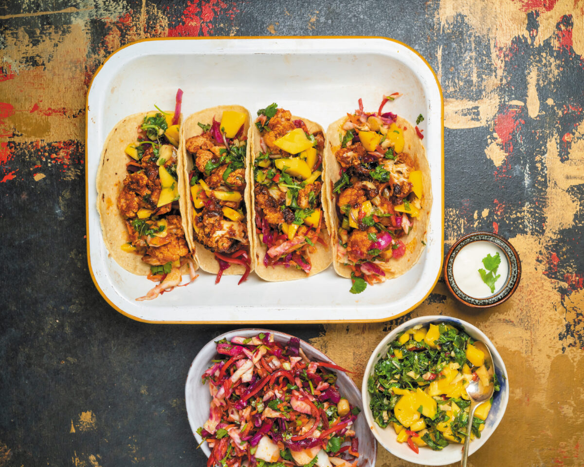 Roasted Cauliflower Tacos