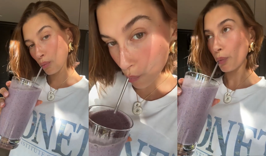 This Is Hailey Bieber's Go-To Smoothie Recipe