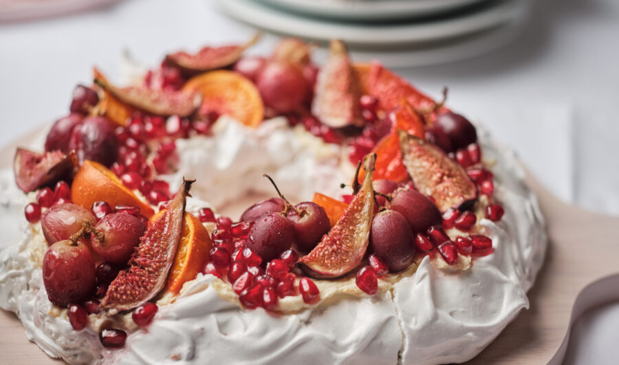 Fruity Festive Pavlova