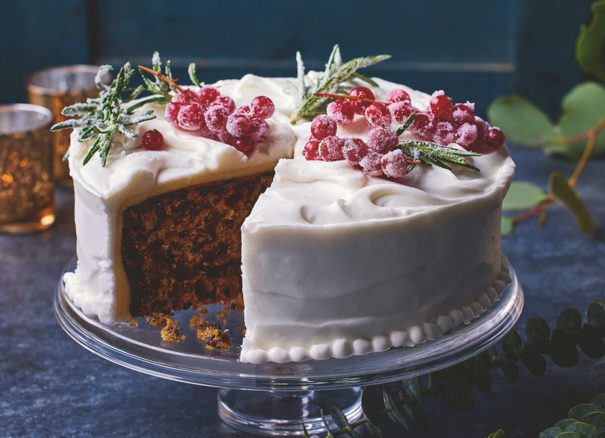 Vegan Christmas Cake