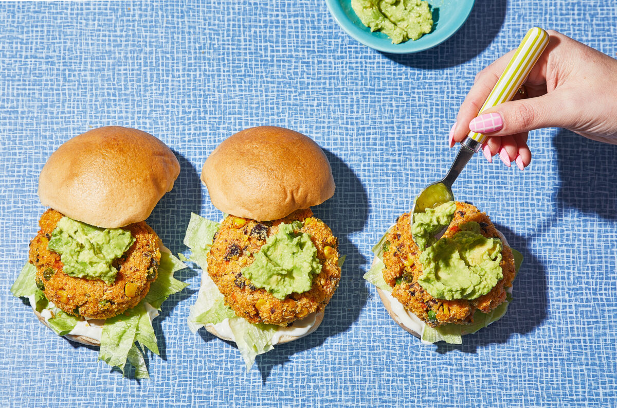 Spicy Bean Burgers
