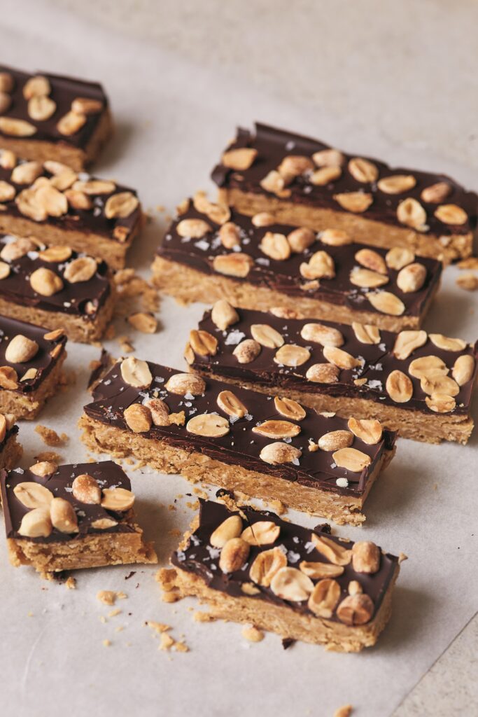 Melissa Hemsley's Chocolate Peanut Butter Bars