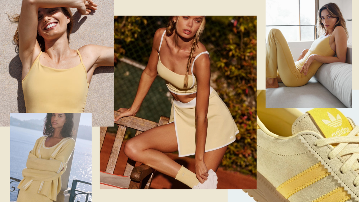 Butter Yellow Athleisure Buys To Embrace This Spring Colour Trend