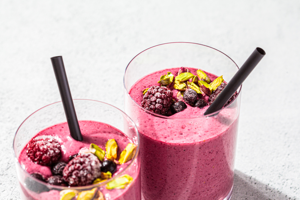 A Berry-Packed Supercharged Hay Fever Smoothie Recipe